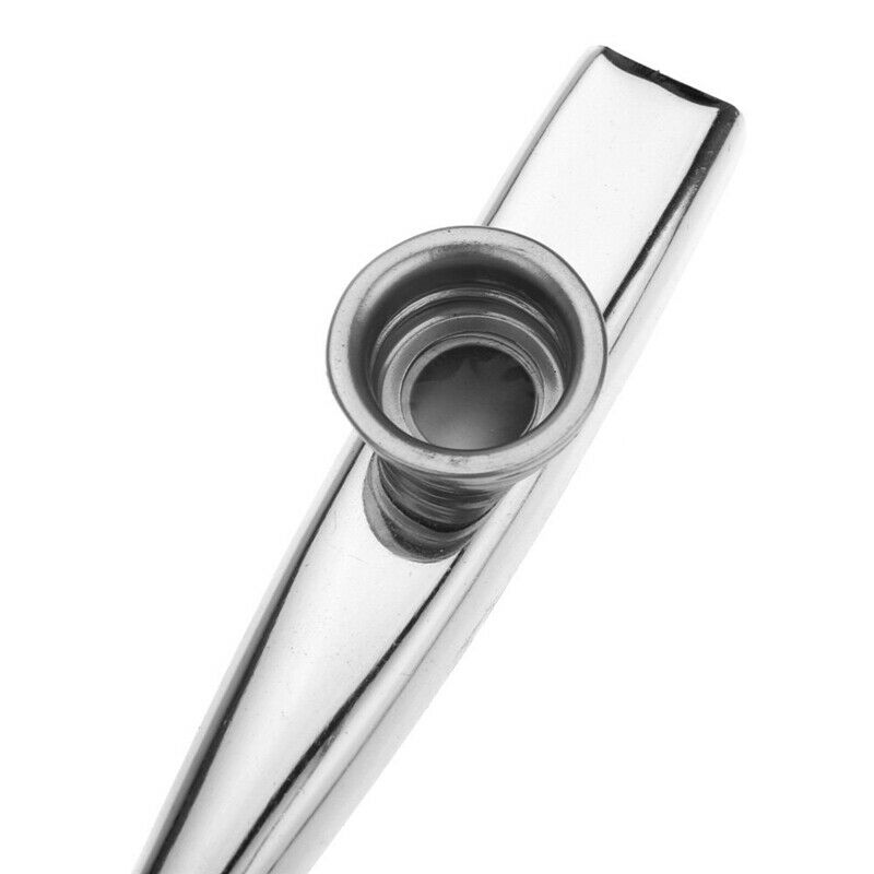 Kazoo Aluminum alloy Metal with 5 pcs Gifts Flute Diaphragm for Children Mu