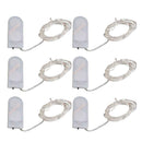 6pcs 20 LED String Light Garden Outdoor Xmas Party Fairy Tree Decor Lamp