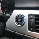 Carbon Fiber Car Engine Start Stop Button Ring Trim for BMW E90 E92 E93 (A) SN9F