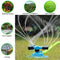 Outdoor Lawn Sprinkler 360 Degree Automatic Rotating Portable Lawn Sprinkle