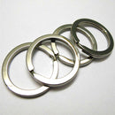 Bulk 10pcs Metal Key Holder Split Rings Keyring Keychain Accessories 25mm