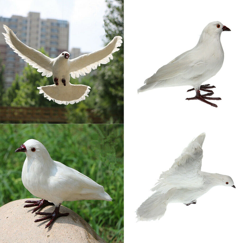 2 Packs of Christmas Bird,Christmas Ornaments Artificial Bird Christmas Tree