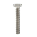 5 PCS / M10*60 Titanium Alloy Hex Head Cap Screw Bolt, Full Thread, Rustless