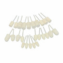 25Pcs Wool Felt Polishing Buffing Pad Grinding Head Set Rotary Tool BJD ZDW