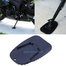 Universal Motorcycle Plastic Kickstand Biker Kick Parking Side Stand Plate Base