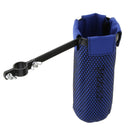 Padded Drumstick Pouch with Mounting Clamp for Perccusion Instrument Blue