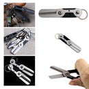Stock Stainless Steel Scissors Sewing With Key Ring Multi Function Tools Shears