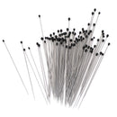 100pcs Stainless Steel  Insect Pins Specimen Pins for School Lab EducationOZ 3C