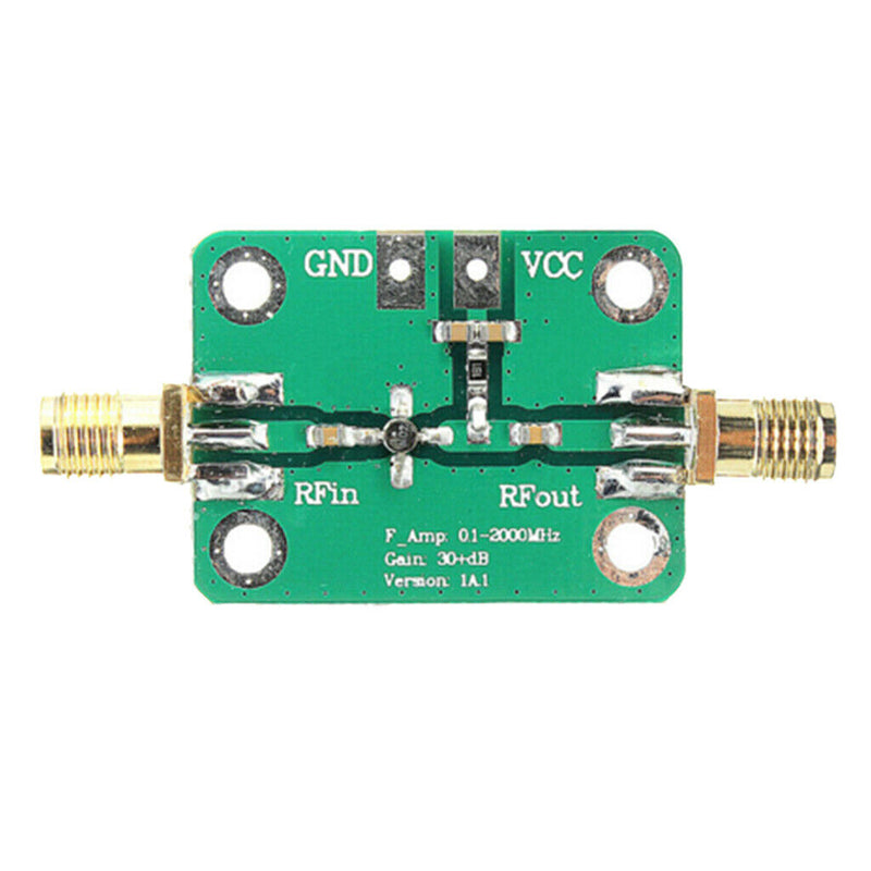 0.1-2000MHz RF Wideband Low-noise Amplifier LNA  Board Module