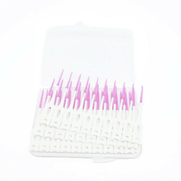 40Pcs Interdental brush dental floss teeth oral clean toothpick teeth whiteni Bj
