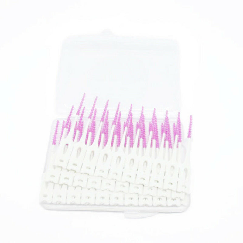 40Pcs Interdental brush dental floss teeth oral clean toothpick teeth whiteni Bj