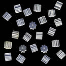 Petal Style Earring Wire Stopper (100PCS) Earring Safety Backs Rubber HW