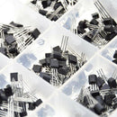 2X(600Pcs 15 Value X 40 Pcs Assorted Transistor To-92 Assortment Box Kit Ne