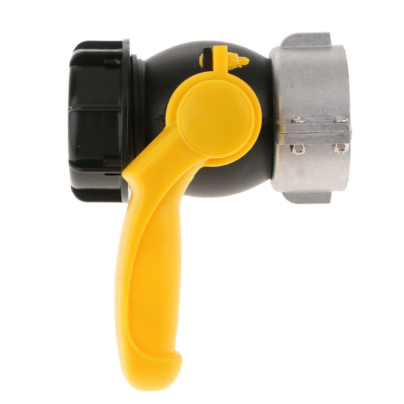 1000L IBC Tote Tank Valve Adapter Connector Hose Pipe, 75mm Inlet to 55mm Outlet