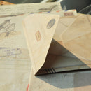 12pcs Retro Design Office Kid Holiday Stationery Mini Paper Ancient Envelope .