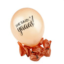 10pcs She said Yaaas Balloons Bachelorette Party Decoration wedding supply3CAU