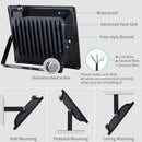 50W LED Flood Light Warm White Work Wall Spot Floodlights IP65 240V 4000 Lm