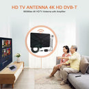 Ultra-Thin Aerial Indoor Amplified Digital HDTV 4K HD TV Antenna Freeview TV