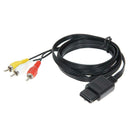 1.8m 6FT AV TV RCA Game Video Cable Cord for Snes Nintendo 64 N64 A