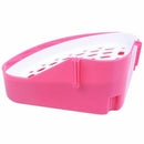 Pet Toilet, Small Animal Litter Tray Corner for Hamster Pig Cat Rabbit Pee
