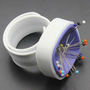 Magnetic Pin Cushion Sewing Storage Wrist Clip Screw Knitting Needle Box FDW