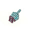 Gesture Ornaments Pin Brooch Originality Finger Badges Brooches Lapel Pins OE