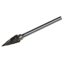 10pcs 1/8" CED 6mm Tungsten Carbide Cutter Rotary Burr Set CNC Engraving To