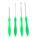 4Pcs Carp Fishing Rigging Bait Needle Set Fish Drill Tackle Tool Drill Hook