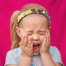 6 Pcs Reversible Sequins Headbands For Girls And Women - Non Slip Mermaid S O3A6