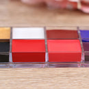 12 Colors Face Body Paint Oil Painting Art Make Up Tool Set Halloween Party K3C