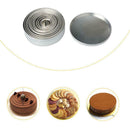 12pcs/set Molds Metal Ring Cutter for Round Biscuit Cookie Circle Pastry Donut