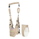 Baby Toddler Walking Cotton Learning Walk Protective Breathable Leash Khaki