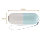 7-Grid Sealed Particle Storage Box Waterproof Pill Medicine Tablet Case Holder