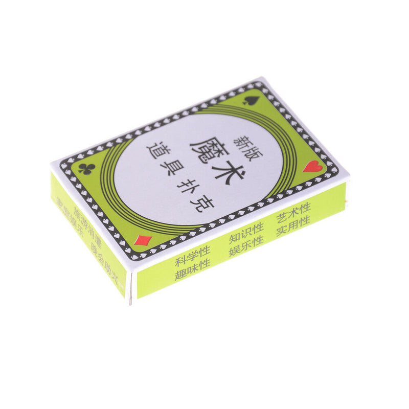 1 Set Magic Prop Playing Card Magic Poker Card Trick Props bG BX