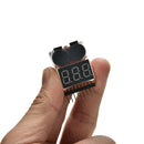 RC Lipo Battery Low Voltage Alarm 1S-8S Buzzer Indicator Checker Tester LED ME