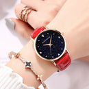Hannah Martin Movement Night Flash Starry Sky Dial Stainless Steel Waterpro