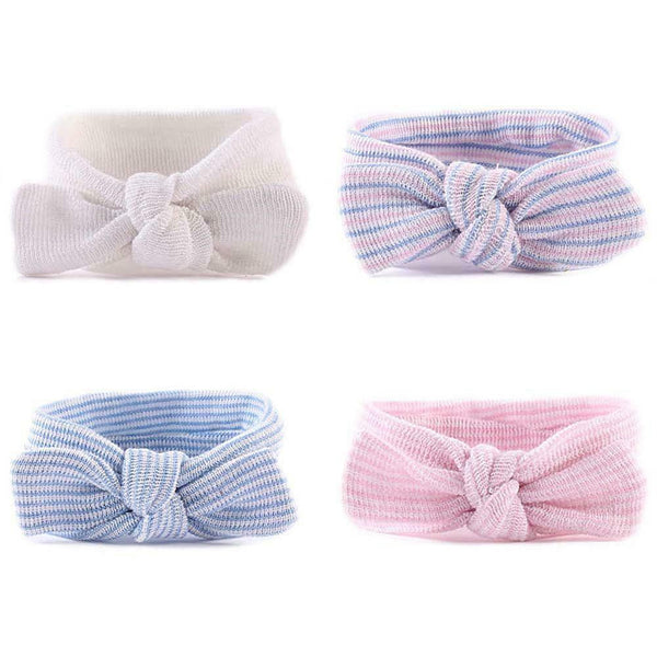 Baby Boys Girls Bowknot Headband Cotton Stretchable Butterfly Knot Hairband #gib