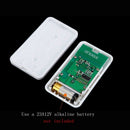 Cacazi Wireless Doorbell Dc Battery Operated Control Button 200M Remote Led D8O5