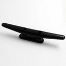 Boat Marine or Dock Cleats Heavy Duty Black Nylon 8 inch Open Base Cleat