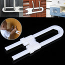 1Pcs Children Baby Safety Lock U Shape Security For Cabinet Cupboard Door Drawer