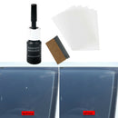 Car Windows Glass Repair Liquid Gloves Auto Cracked Scratch Fluid (1 Set)