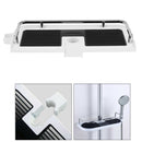 athroom Pole Shelf Shower Rack Bath Storage Holder Organizer Bathroom Supply