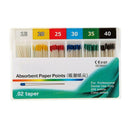 Dental Absorbent Paper Points Sterile Mixed Sizes #15-#40 Kits For New V3V4