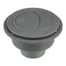 47mm Universal Round A/C Air Outlet Vent For RV Bus Gray Outline 100mm