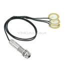 Acoustic Guitar Ukulele Mandolin Banjo Pickup Piezo Jack Disc Transducer