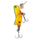 3g 4cm hard fishing lure in shape of cricket (Yellow) W5R6