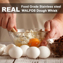Stainless Steel Dough Whisk Cake Bread Pastry Dough Mixer Stick Egg Beater To Ew