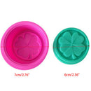 Four-Leaf Clover Handmade DIY Silicone Soap Mold Fondant Cake Decorating To BX