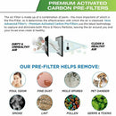 Advanced Filters Premium Carbon Activated Replacement Pre Filter 6 Pack Com