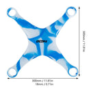 Blue&White Waterproof Dustproof Silicone Fuselage Cover FOR DJI Phantom 3
